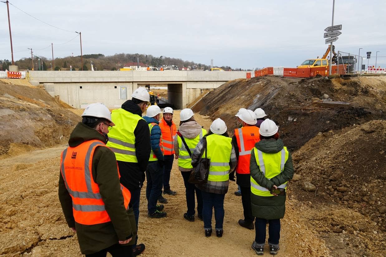 Das Blaubeurer Tor im Wandel: Ein Blick auf die Baustelle