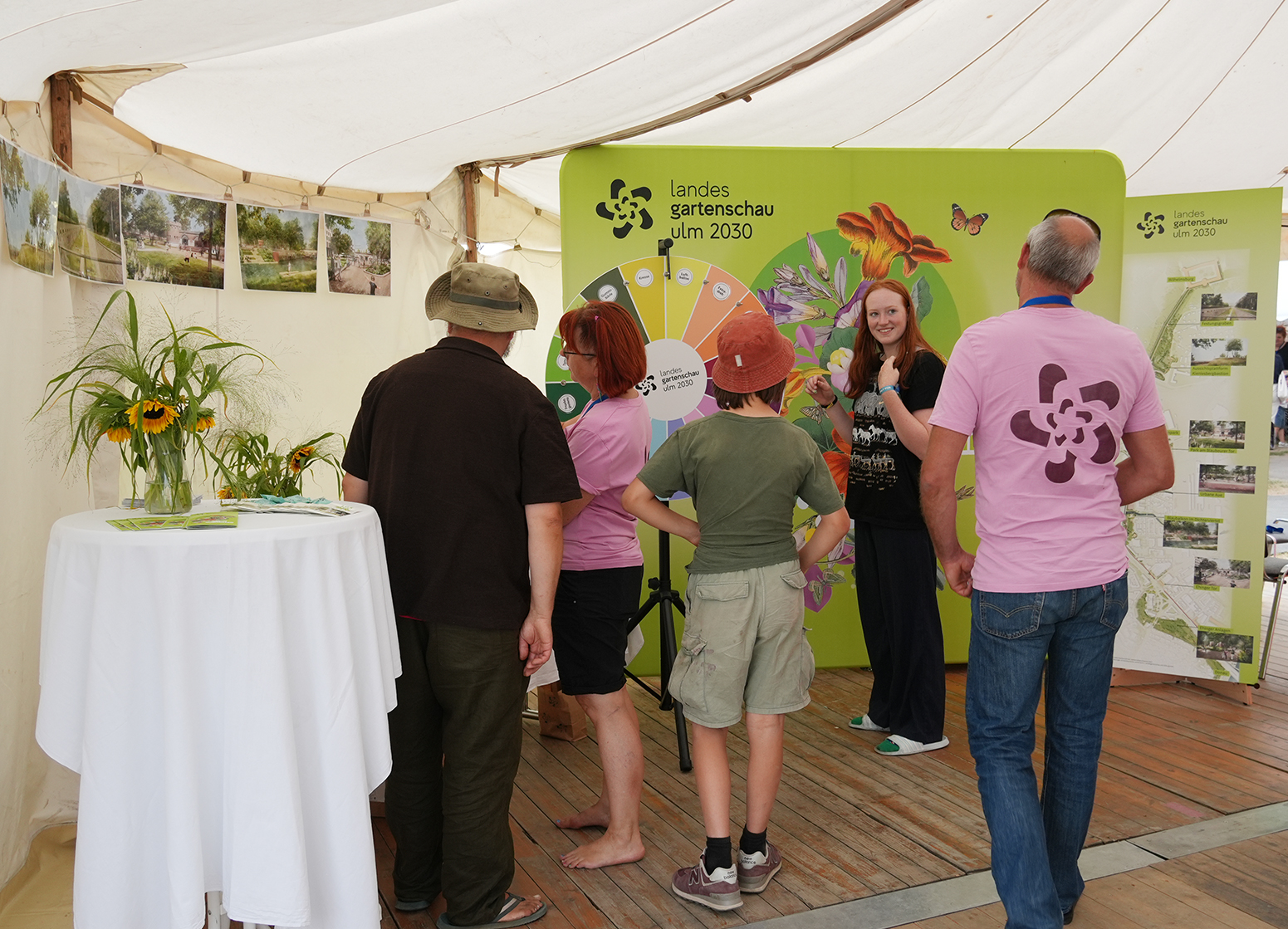 Landesgartenschau beim Internationalen Donaufest