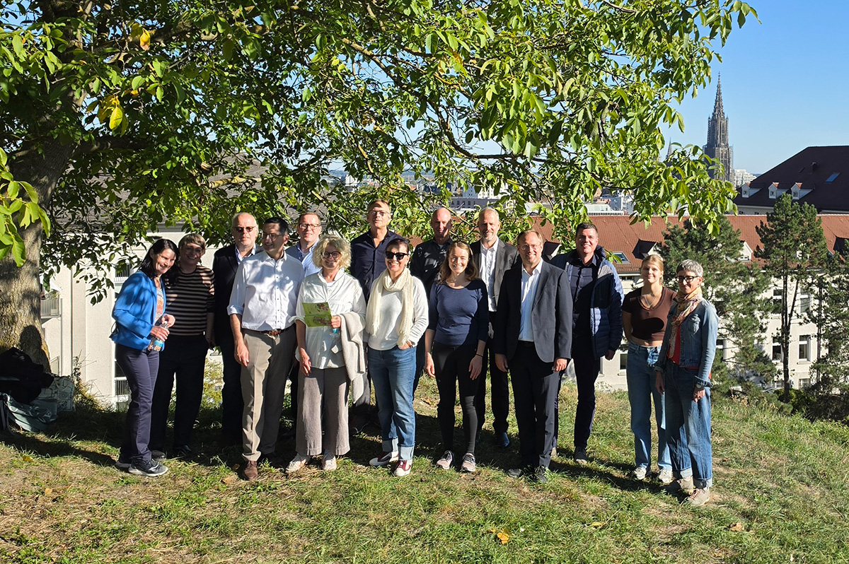 Aufsichtsrat der Landesgartenschau am Aussichtspunkt Kienlesbergbastion